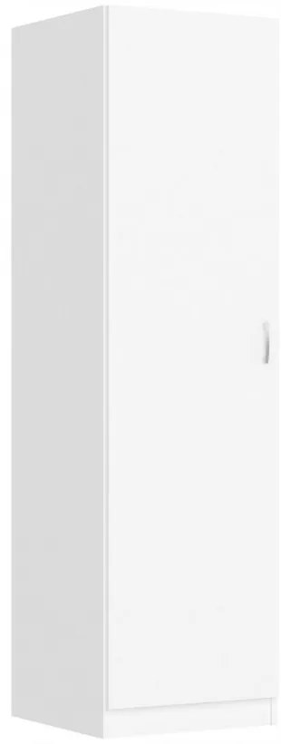 Riava egyajtós gardróbszekrény 51cm F Fehér
