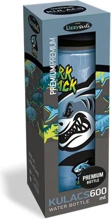 Kulacs, 600 ml, LIZZYSULI, Shark Attack (TICLK600SA)