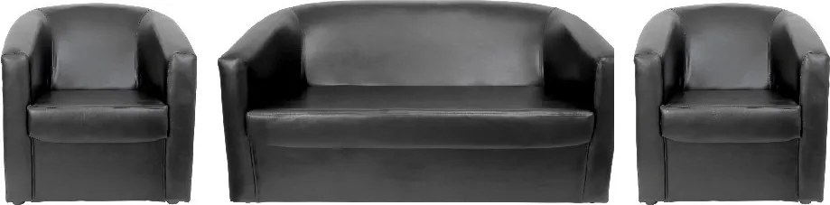 Cuba II NEW 4 személyes ülőgarnitúra Fekete