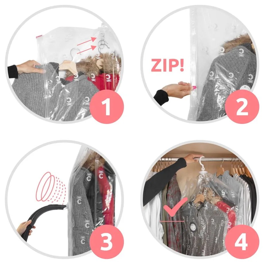 Vákuumzsák készlet 2 db-os Espace M – Compactor