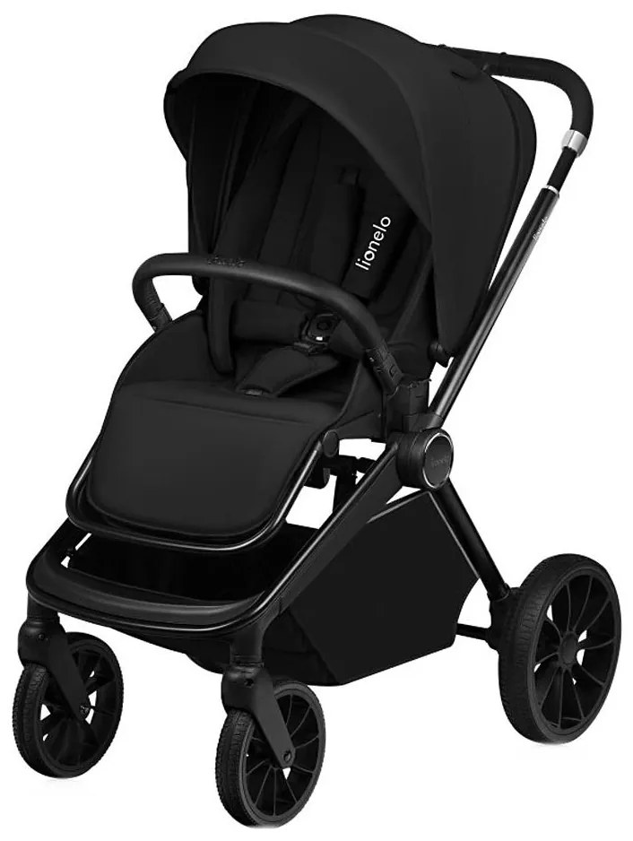 Lionelo - MIKA PLUS sportbabakocsi Fekete ónix