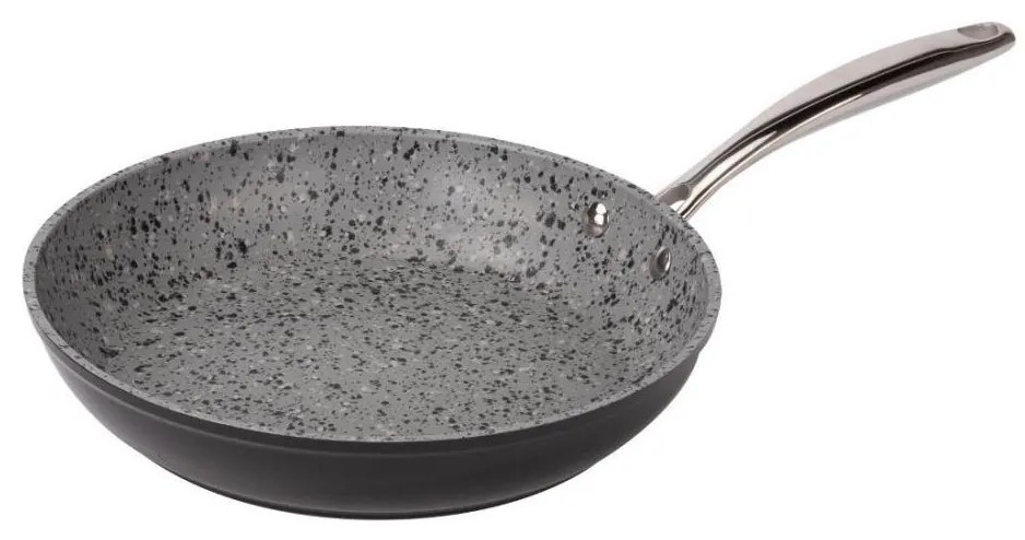 Lamart - Gránit serpenyő 26 cm fekete/szürke/rozsdamentes