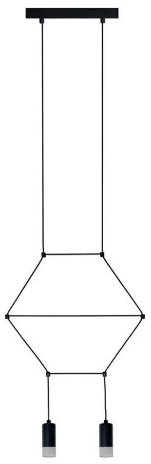 Függeszték Fekete LINEA STEP INTO DESIGN XT037-2P