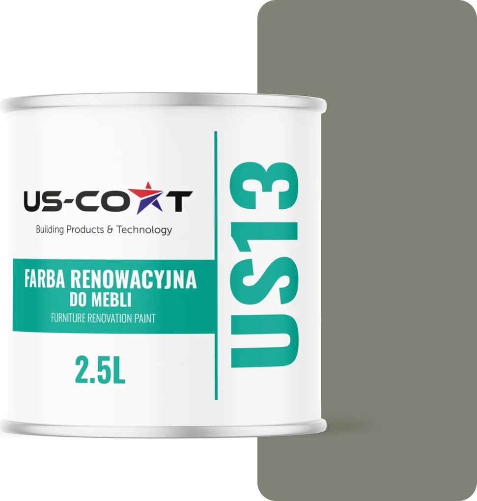 Konyhabútor Festék Szekrény Frontok Cement Szürke RAL7033 Matt 2,5L