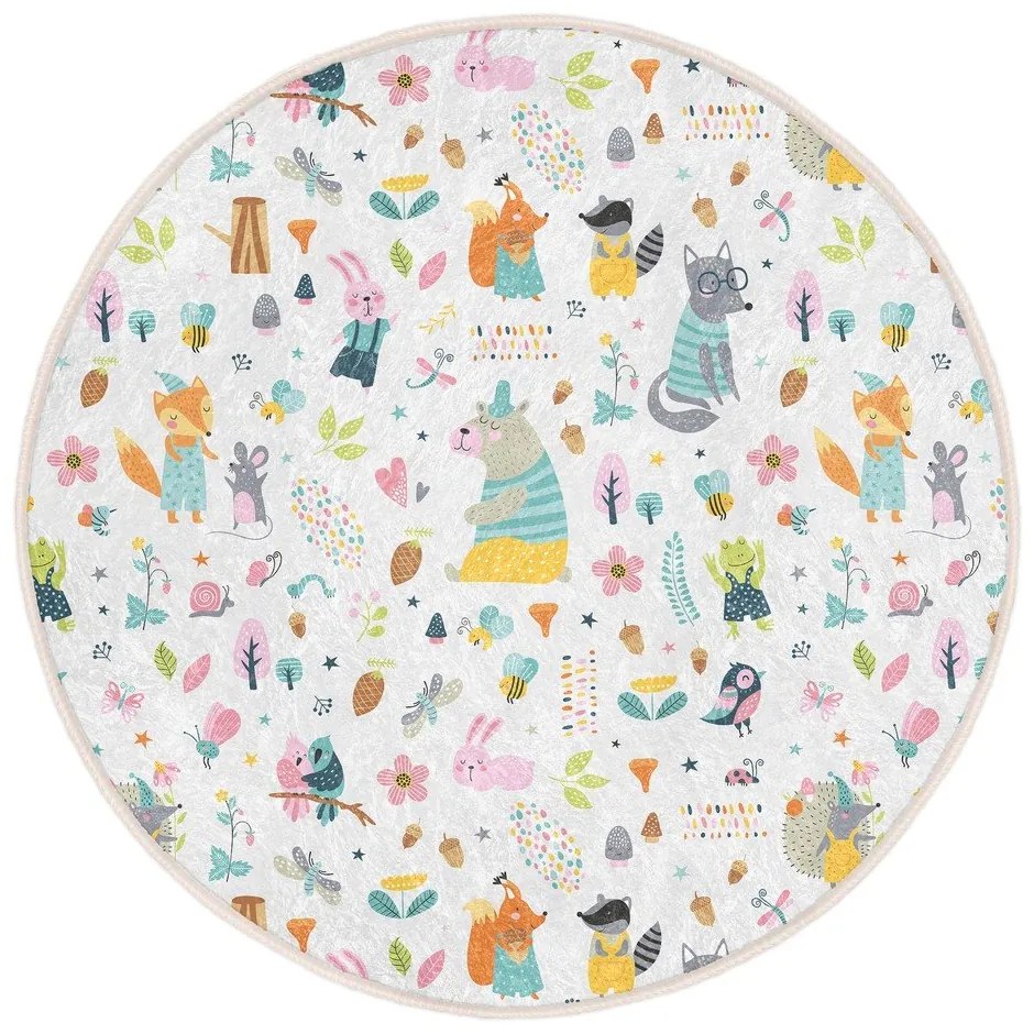 Gyerek szőnyeg ø 120 cm Comfort – Mila Home