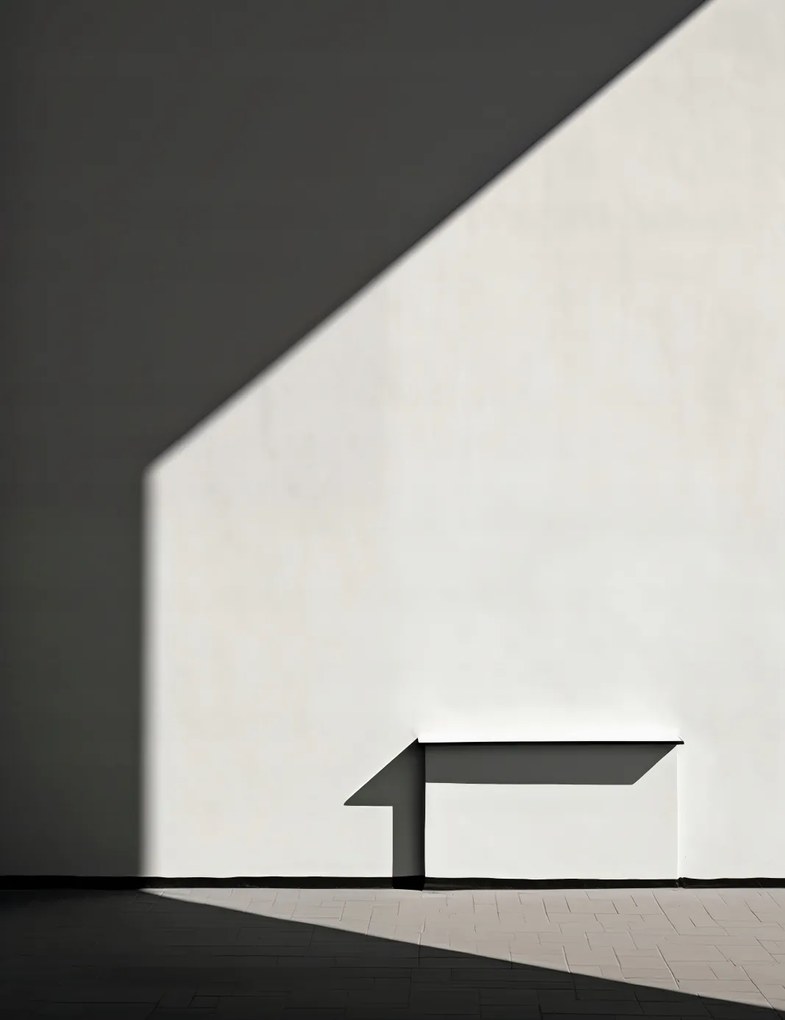 Poszter 50x65cm Fények és árnyékok kontrasztja