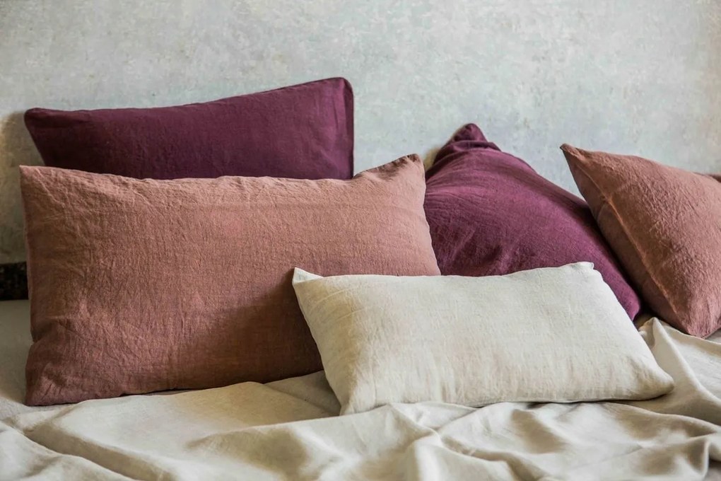 Lenvászon párnahuzat (színek, méretek) Lengyel gyártás