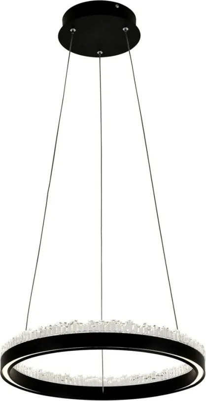 ZUMA LINE PD2304400R-MB REGI Modern Led Függesztett Lámpa Fekete LED IP20