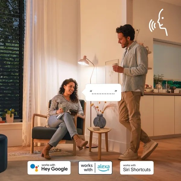 SZETT 2x LED dimmelhető izzó Philips SMART A60 E27/8,5W/230V 2200-6500K