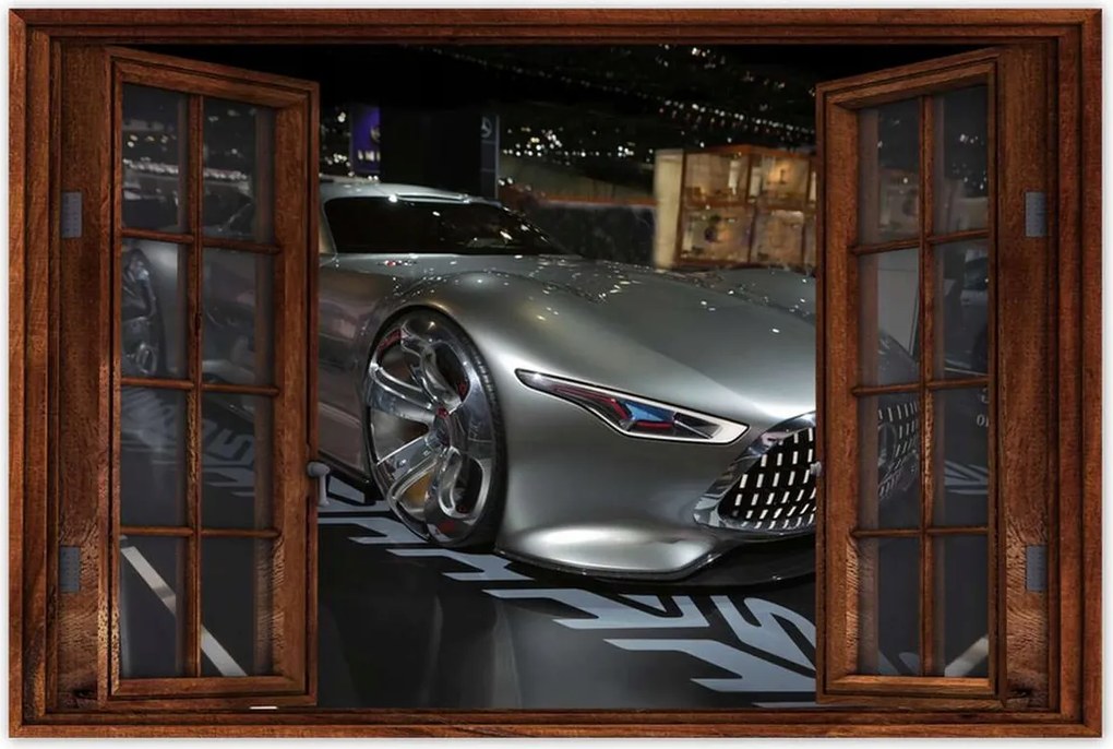 Poszterek 90x60 Futurisztikus Mercedes