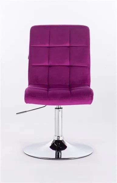 HR7009N Fukszia modern velúr szék