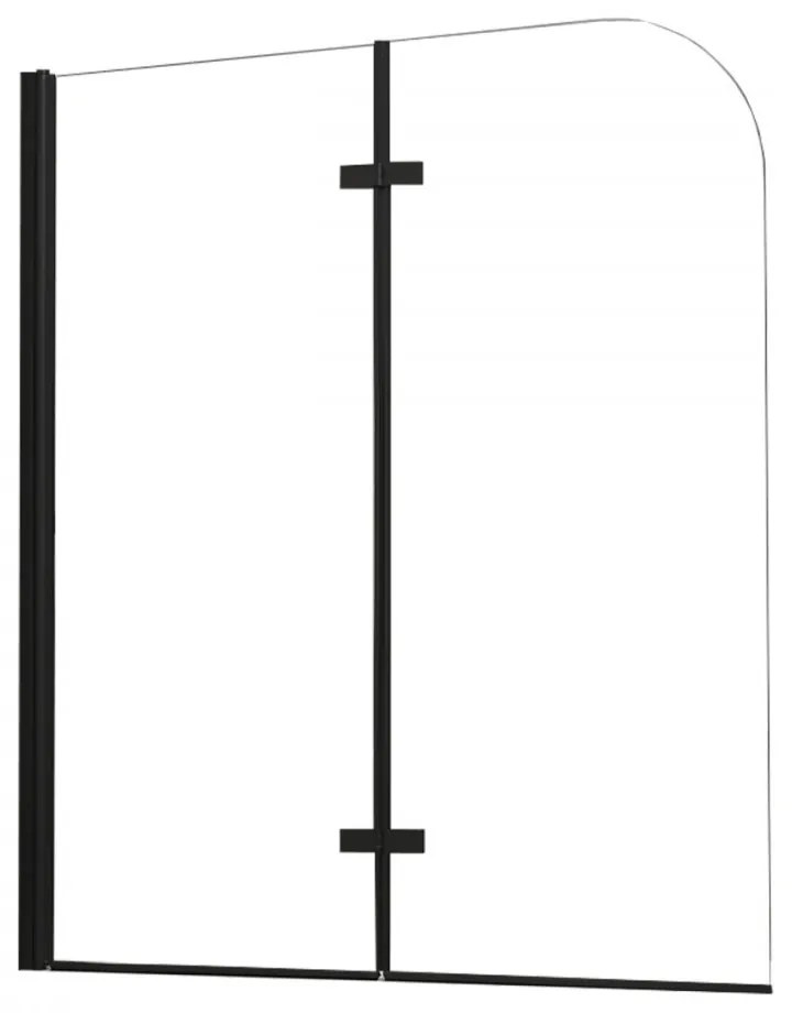 Alor 120x140 cm kádparaván Black