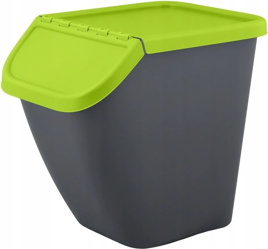 Kosár Szelektív hulladékgyűjtő BranQ 23 l 1 rekeszes