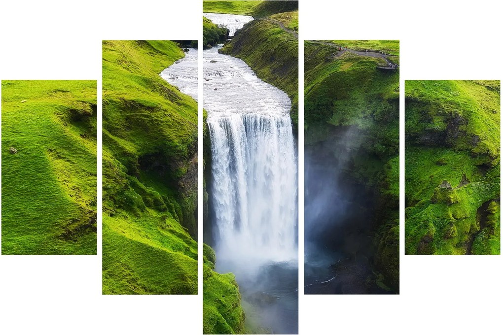 Kép - Skogafoss vízesés (150x105 cm)