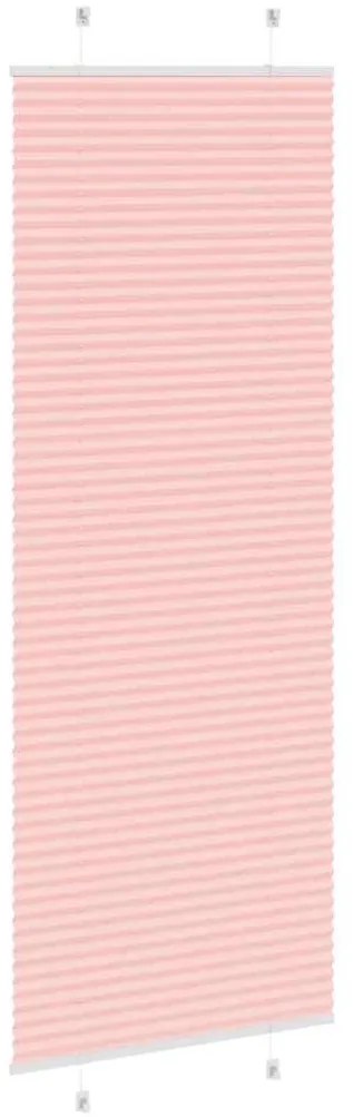 pliszírozott redőny rózsaszín 80x200 cm szövetszélesség 79,4 cm