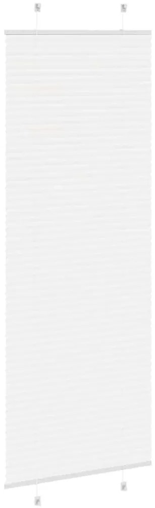 pliszírozott redőny Fehér 70x200 cm szövetszélesség 69,4 cm