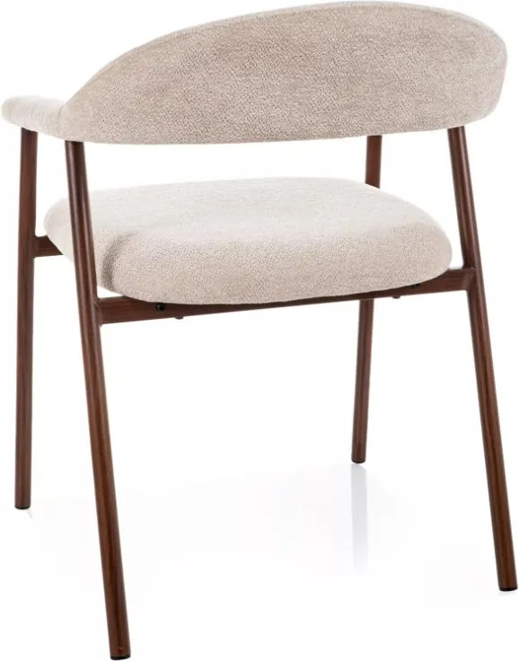 Lagos D Raven étkezőszék bézs/dió