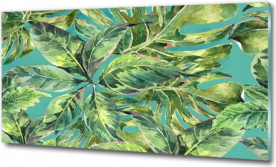 Fotó vászonkép edzett üveg Orchidea 100x70