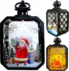 Karácsonyi Dekoráció Led Lámpa Karácsonyi Dekoráció Hóember Lampion