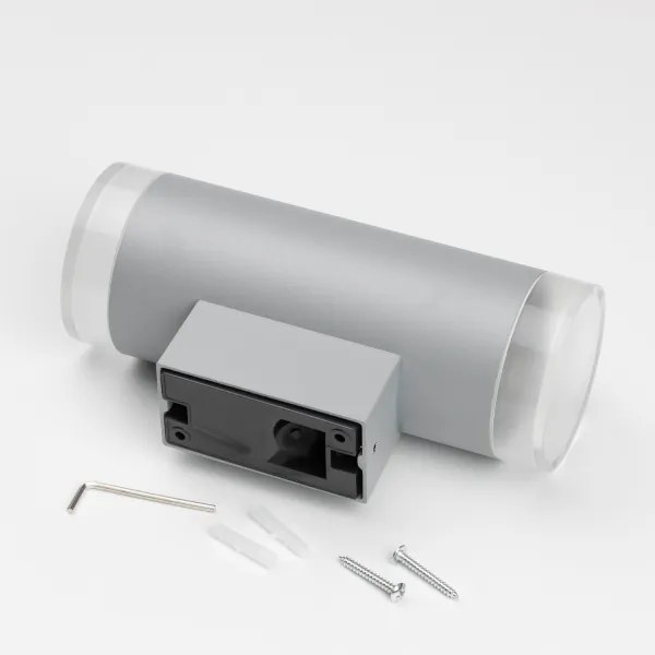 Brilagi - Kültéri fali lámpa MATERA 2xGU10/30W/230V szürke IP54