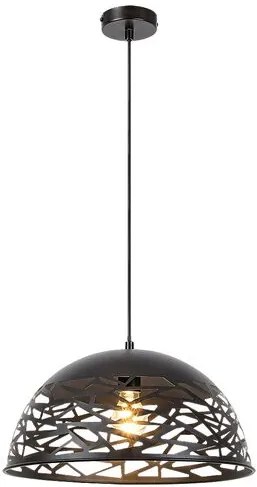RÁBALUX 5086 NORENA Modern Függesztett Lámpa Matt Fekete E27 IP20