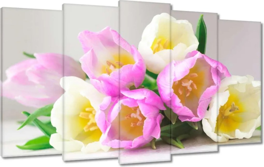 Vászonkép 100x60 Finom tulipánok