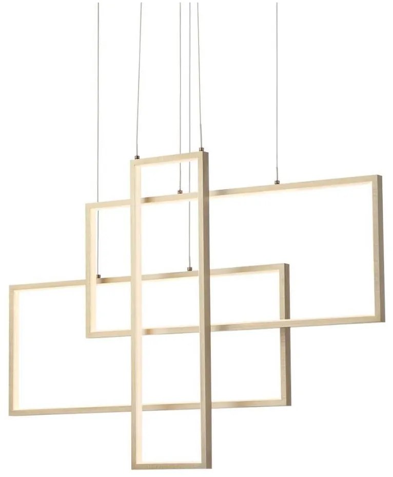 Redo 01-2314 - LED dimmelhető kábeles csillár PLANA LED/60W/230V arany