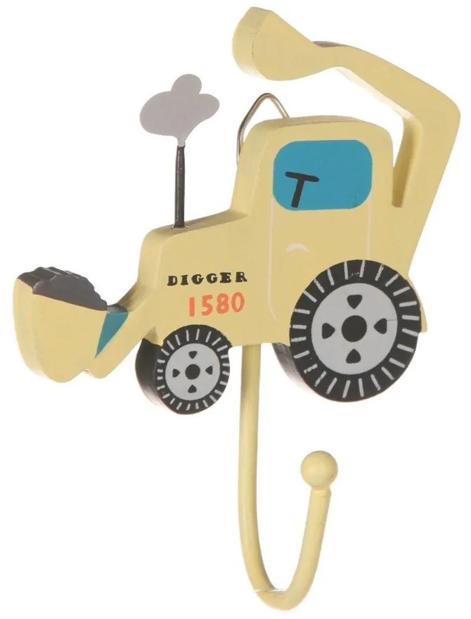 Sárga fali akasztó Digger – Sass &amp; Belle