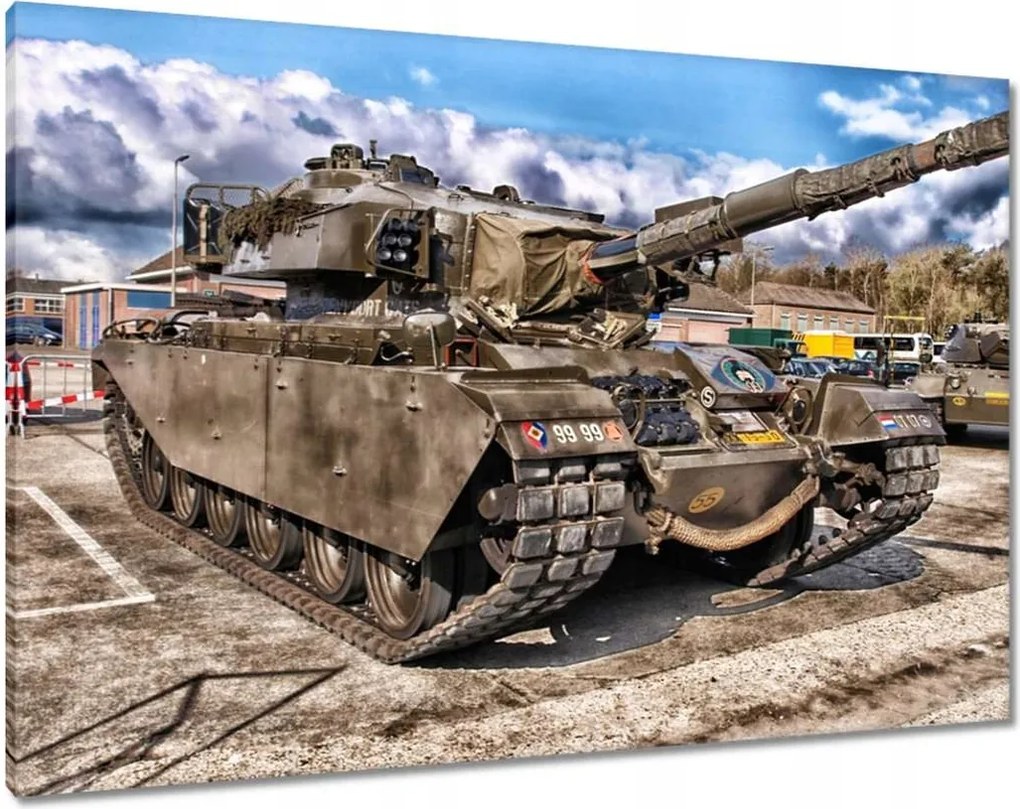 Festmények 100x70 Tank Militaria Tank