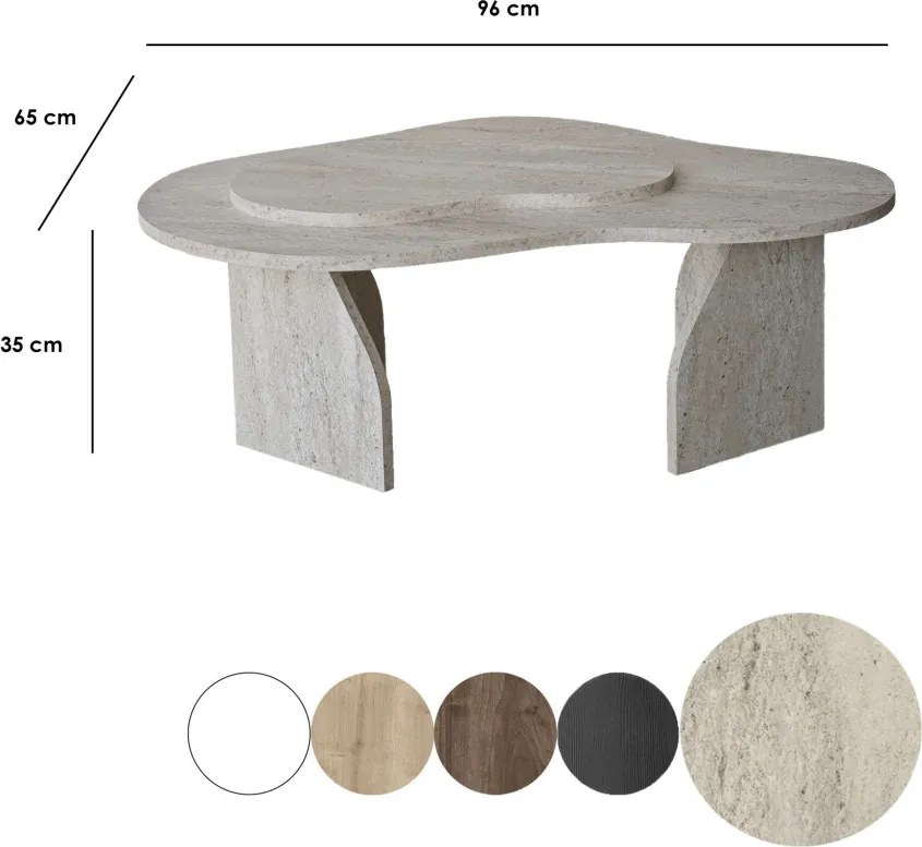 Melted - Travertine