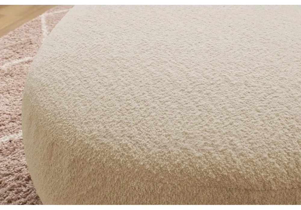 Bézs buklé szövet lábtartó Saint-Germain – Bobochic Paris