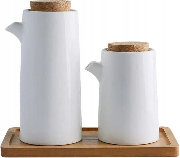 Üveg Olajos Kancsó Szójaszósz Olaj Szett 2 Db-os