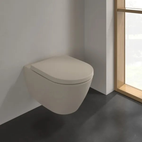 Villeroy & Boch 5614R0AM - SUBWAY 2.0 fali WC kerámia/bézs