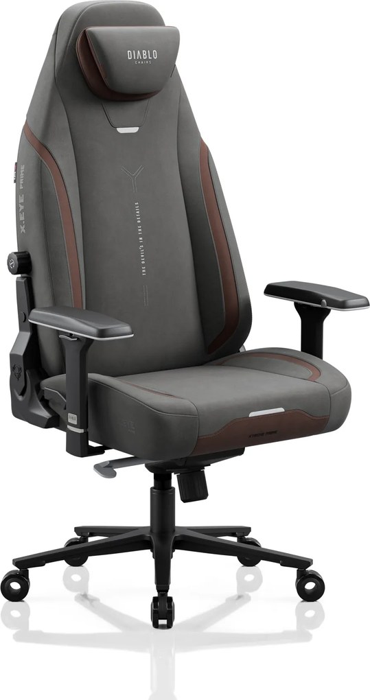 Gamer szék szövet szürke, Normal: Diablo X.Eye Prime Stone Grey
