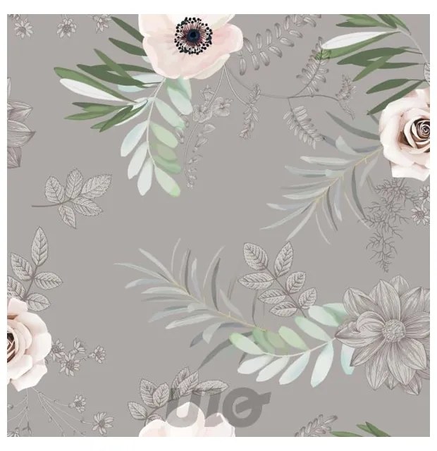 Lemosható asztalterítő 140x240 cm Anemone – douceur d'intérieur