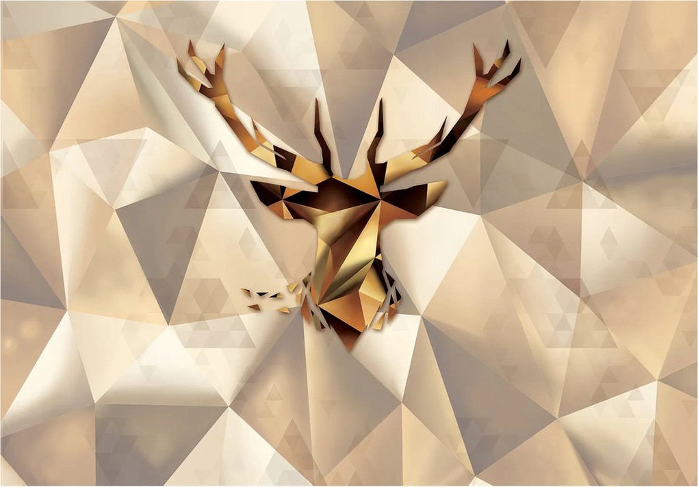 Fotótapéta Szarvas geometria absztrakt loft minimalizmus modern 368x280 +ragasztó