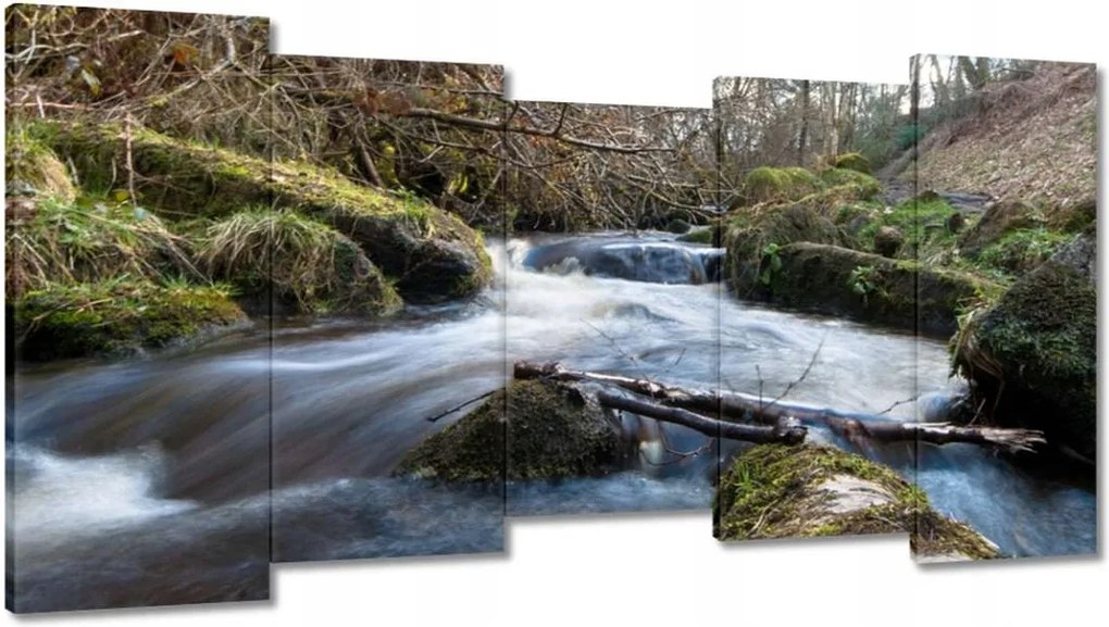 Festmények 150x80 Okos hegyi folyó