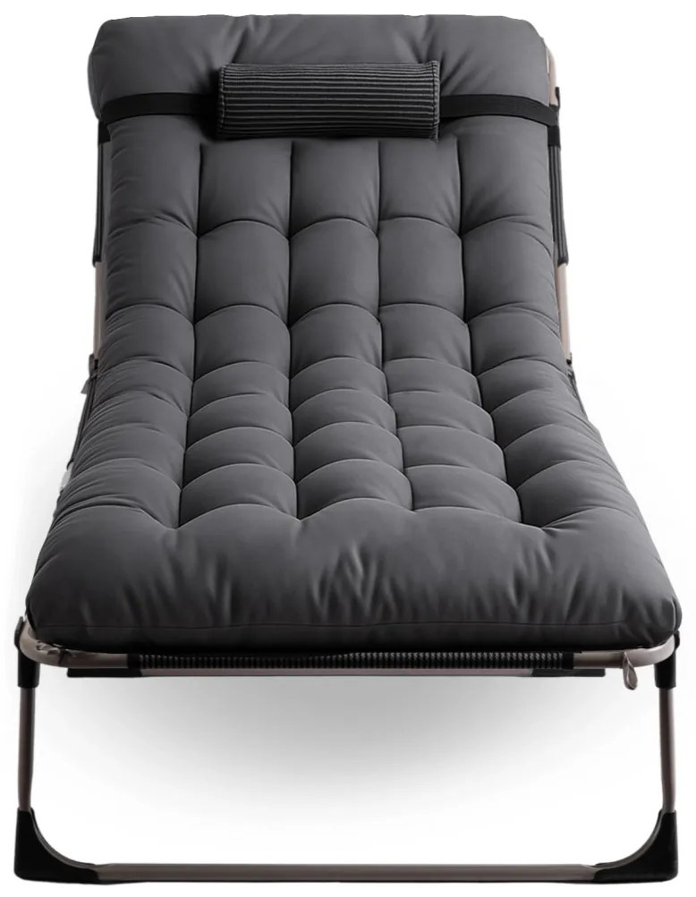 Kempingágy Szürke VENUS