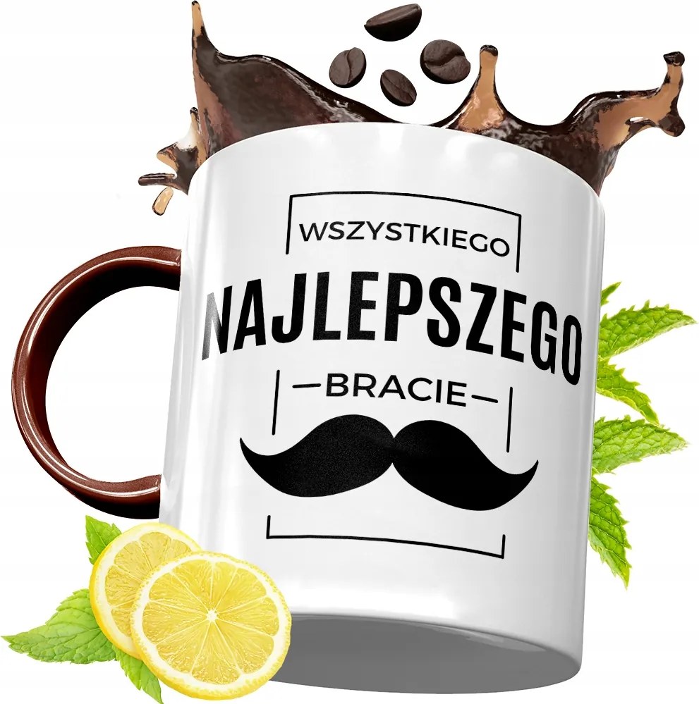 Bordó Bögre Testvérnek Születésnapra Ajándék fényképes nyomattal