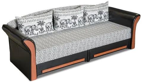 Safari iii. ágyazható, karfás  kanapé, 190 x 150 cm. a