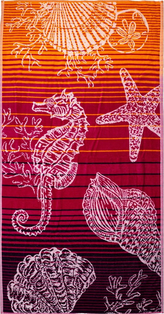 ISCHIA Strandtörölköző többszínű 165x90cm