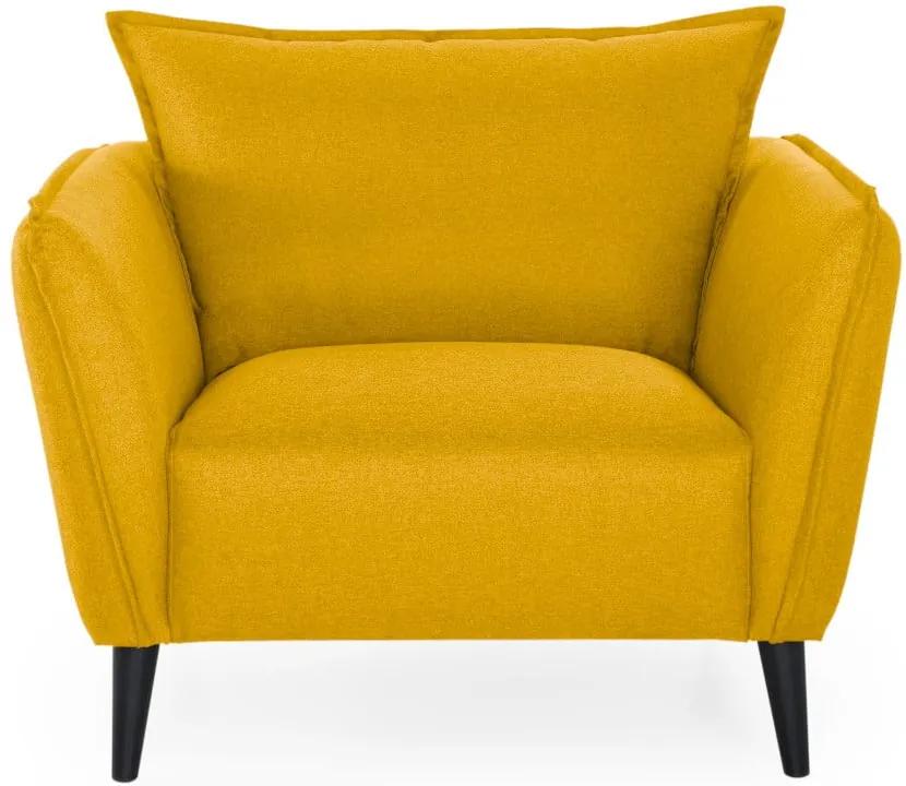 Retro sárga fotel - Scandic