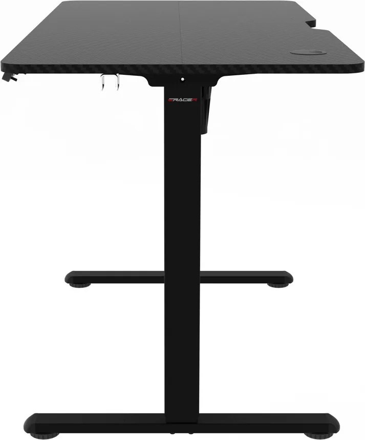 LUMEN RGB LED gamer asztal 160 × 60 cm
