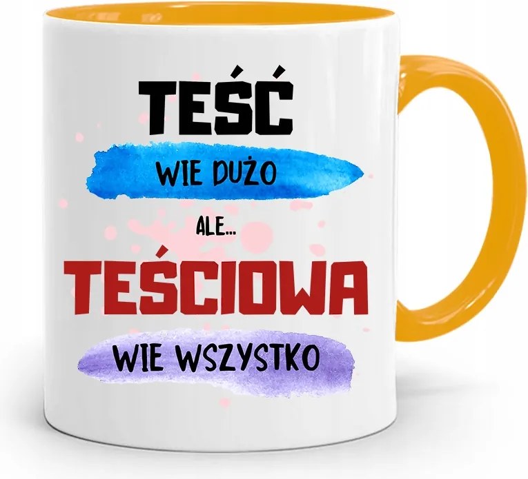 Anyós Sárga Bögre Anyós Mindent Tud A Fényképes Nyomtatással