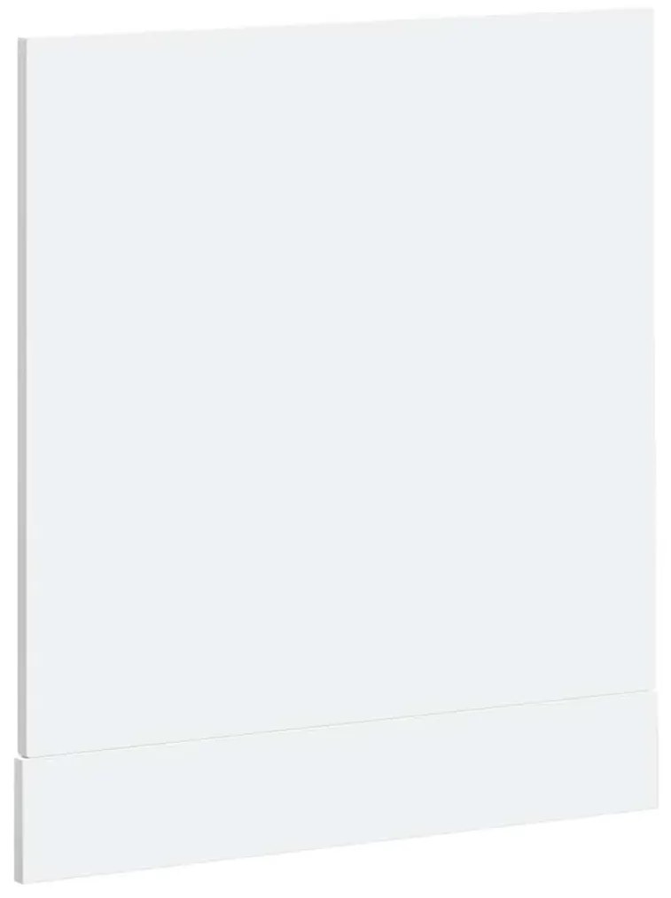 mosogatógép panel Kalmar magasfényű fehér 60x1,5x67 cm gépi fa