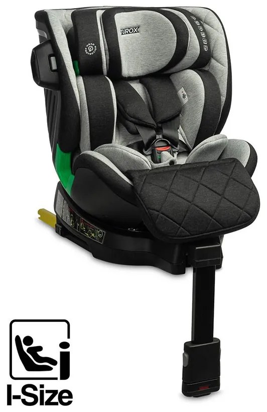 Autós gyerekülés CARETERO TUROX I-SIZE grey