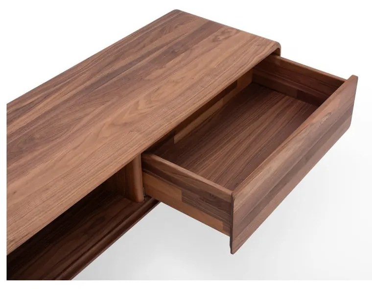 Barna tölgyfa TV-állvány 220x45x45 cm Fawn – Gazzda