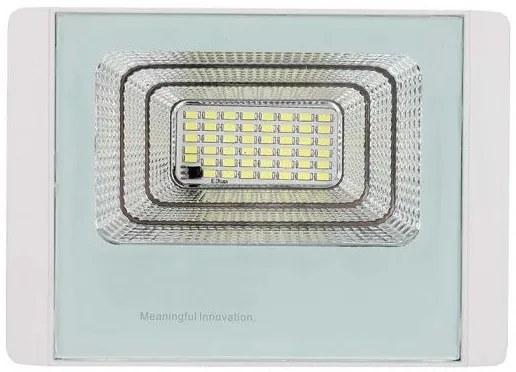 LED Kültéri napelemes reflektor LED/12W/3,2V IP65 6400K + távirányító