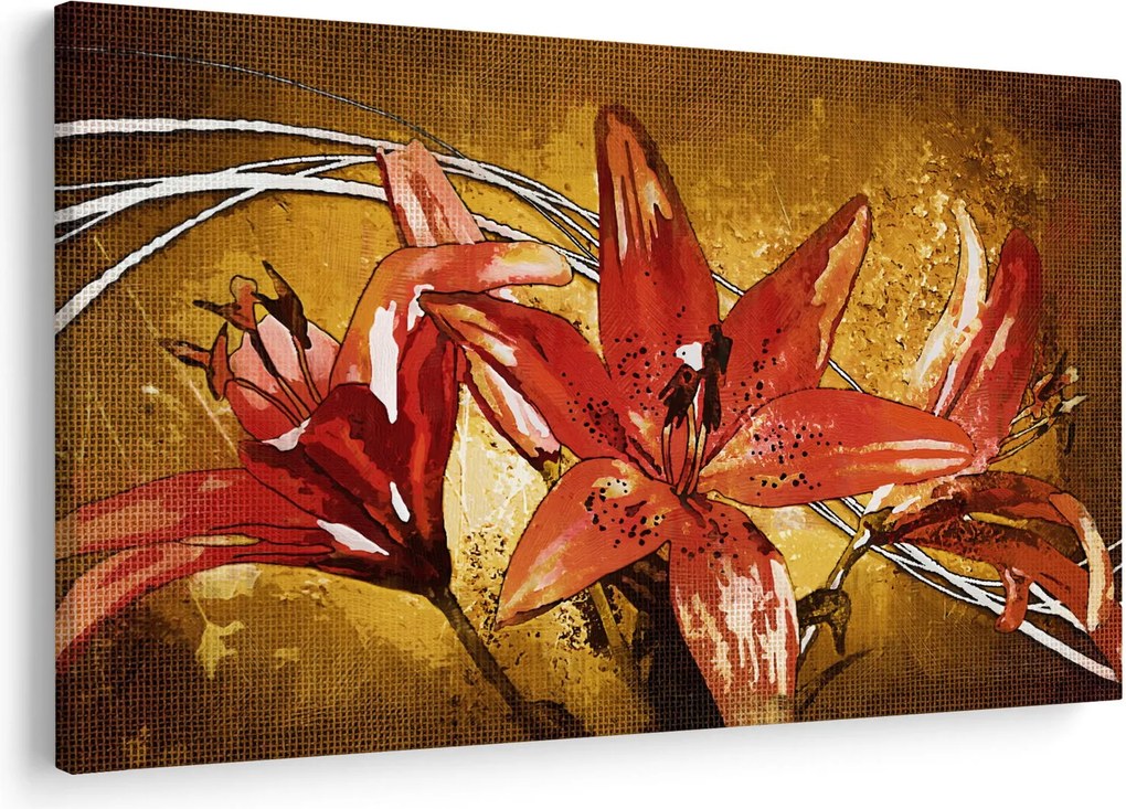 Kép a liliomvirágokról (90x60 cm)
