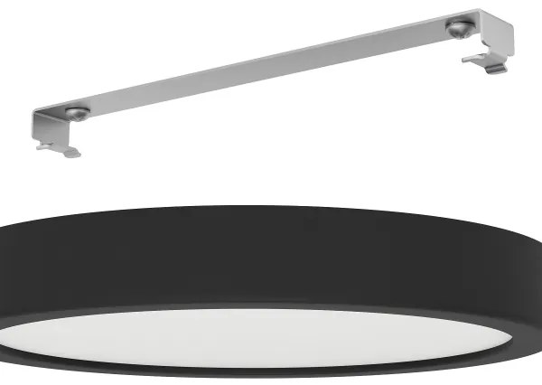 Eglo 900653 - LED fürdőszobai mennyezeti lámpa FUEVA LED/17W/230V fekete IP44